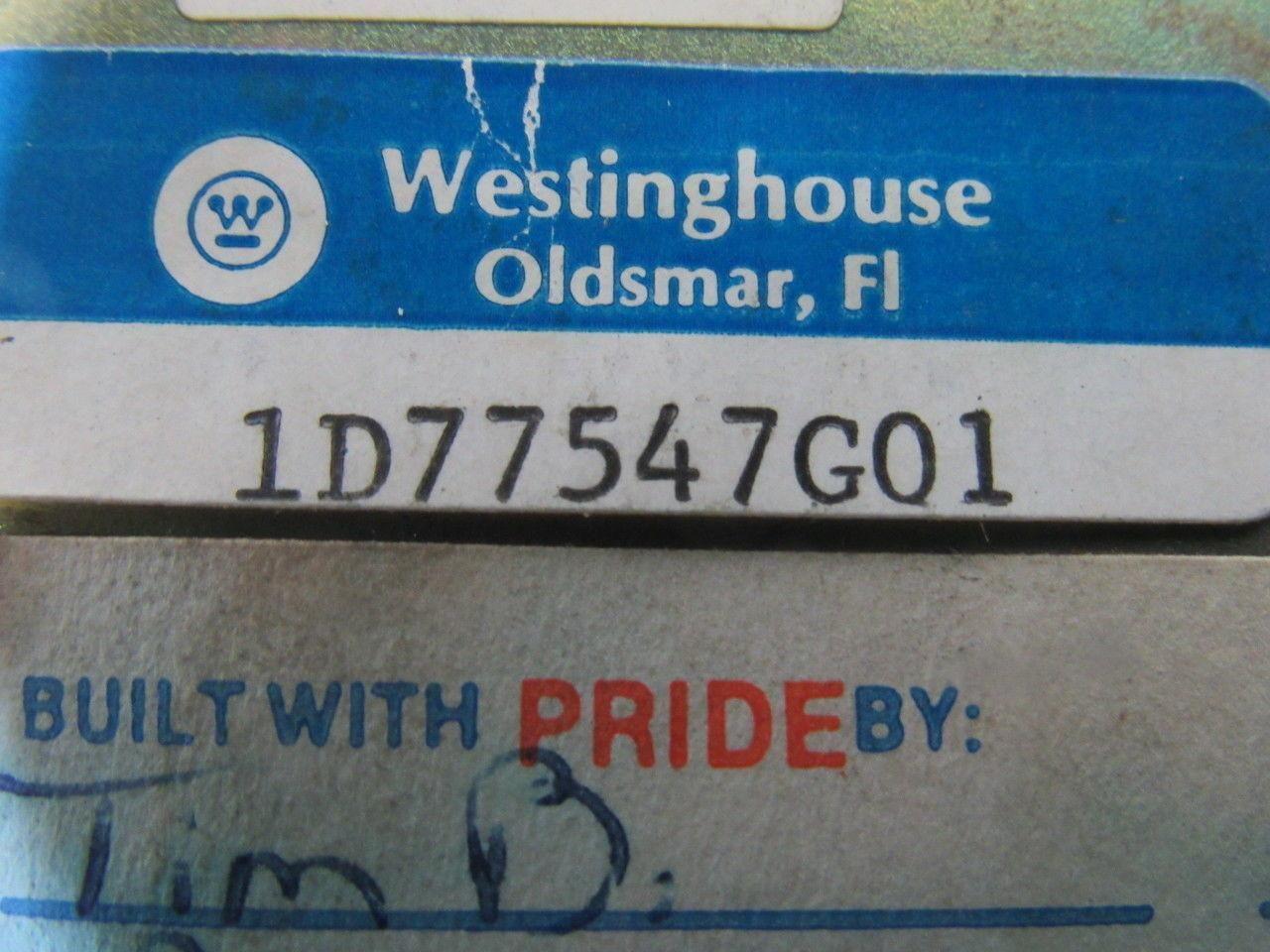Westinghouse 1D77547G01 REV 0 125 Hp Gate Drive Assembly AF Accutrol 300