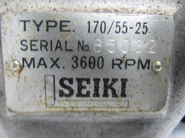 Seiki 170/55-25 3600 RPM Hydraulic Spindle Actuator CNC Lathe 26" Bar