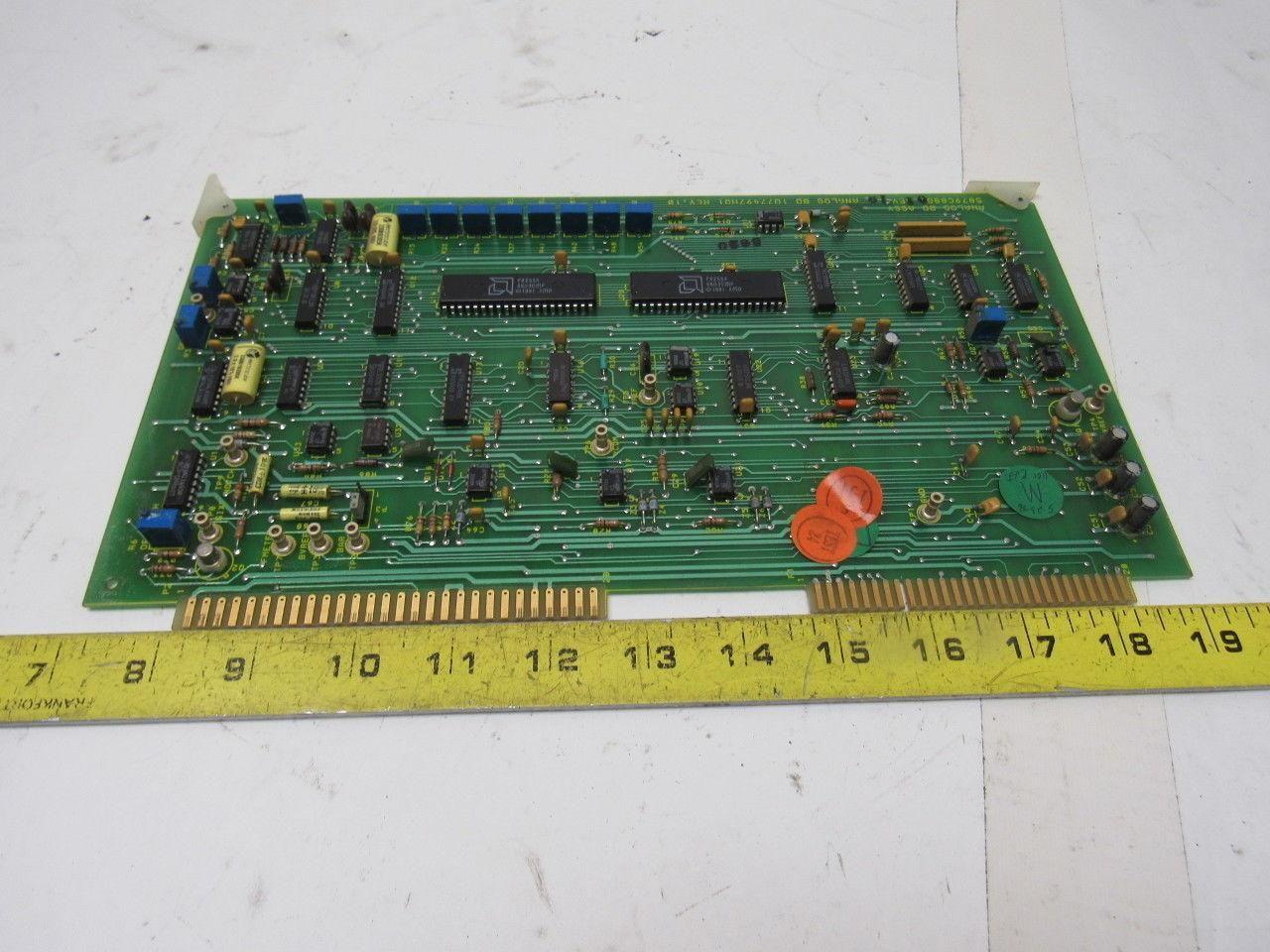ID77497H01 Rev .10 5879C88G01 Rev 19 Analog Board