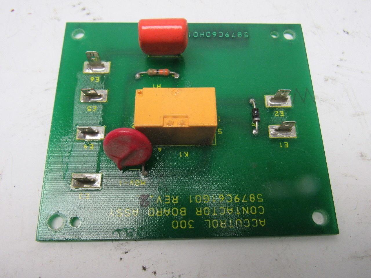 Westinghouse Accutrol 300 5879C61G01 Rev 2 Contactor Board Assembly