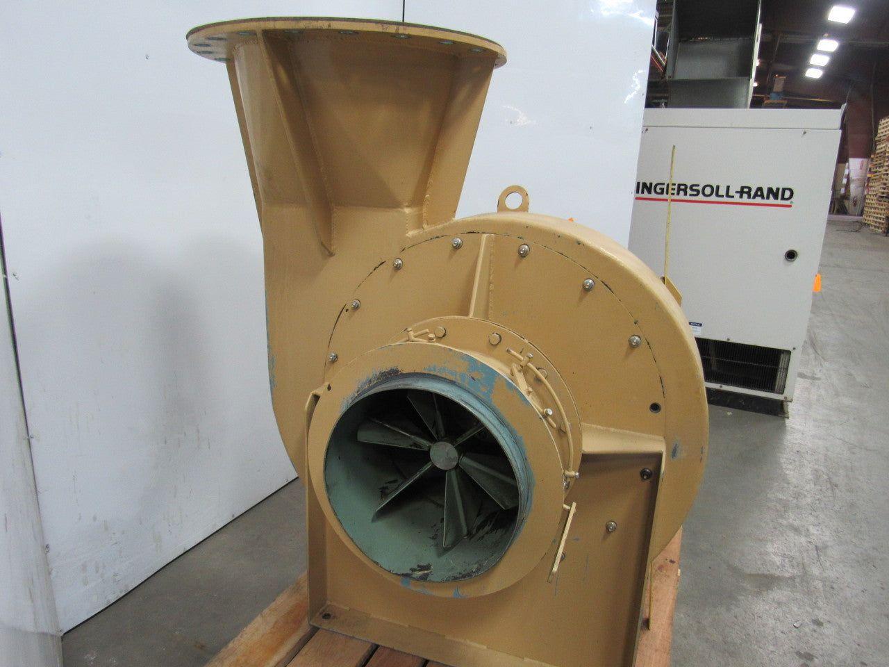 60HP Industrial Blower 24" Dia Wheel 14"dia inlet 19" Outlet 230/460V 3510 RPM
