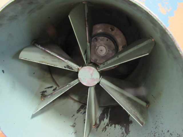 60HP Industrial Blower 24" Dia Wheel 14"dia inlet 19" Outlet 230/460V 3510 RPM