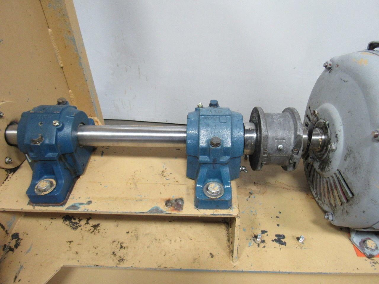 60HP Industrial Blower 24" Dia Wheel 14"dia inlet 19" Outlet 230/460V 3510 RPM
