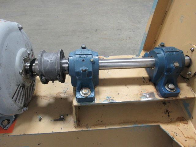 60HP Industrial Blower 24" Dia Wheel 14"dia inlet 19" Outlet 230/460V 3510 RPM