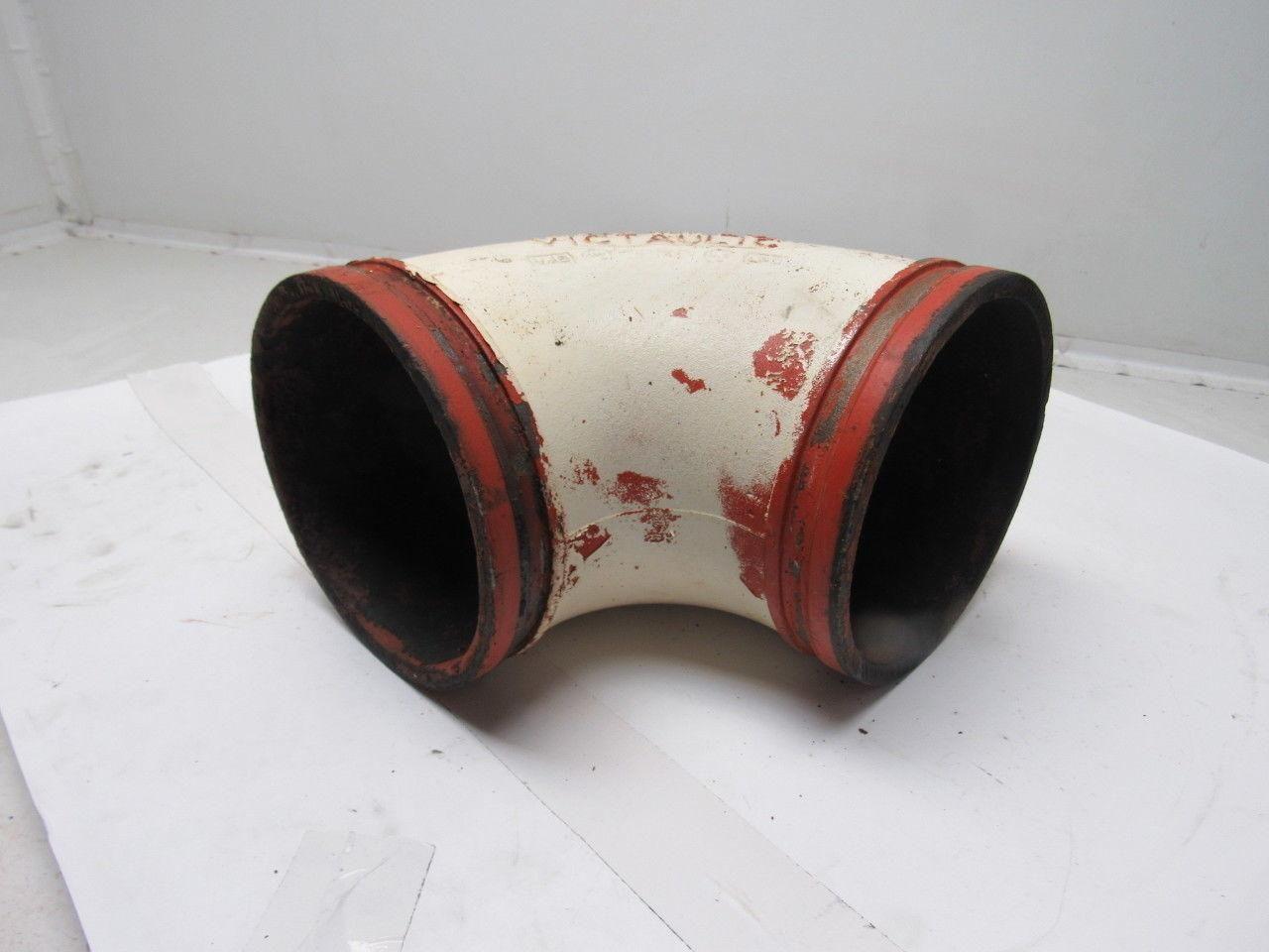Victaulic No.10 6" 90° Grooved End Elbow Pipe Fitting 168.3mm