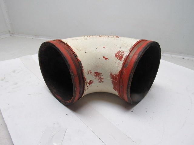 Victaulic No.10 6" 90° Grooved End Elbow Pipe Fitting 168.3mm