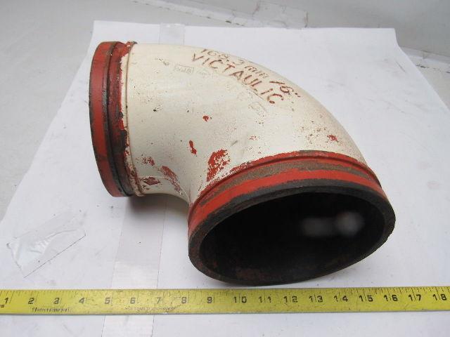 Victaulic No.10 6" 90° Grooved End Elbow Pipe Fitting 168.3mm