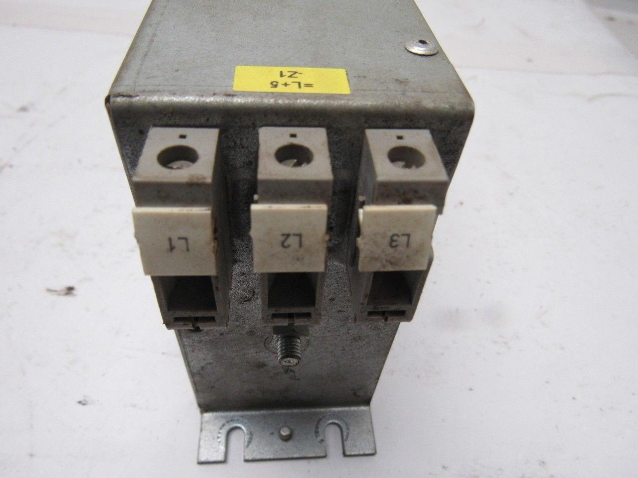 Fuss EMV 3F460-030.270 Trumpf Nr. 0370249 3AC 460V 3x30A EMI Filter