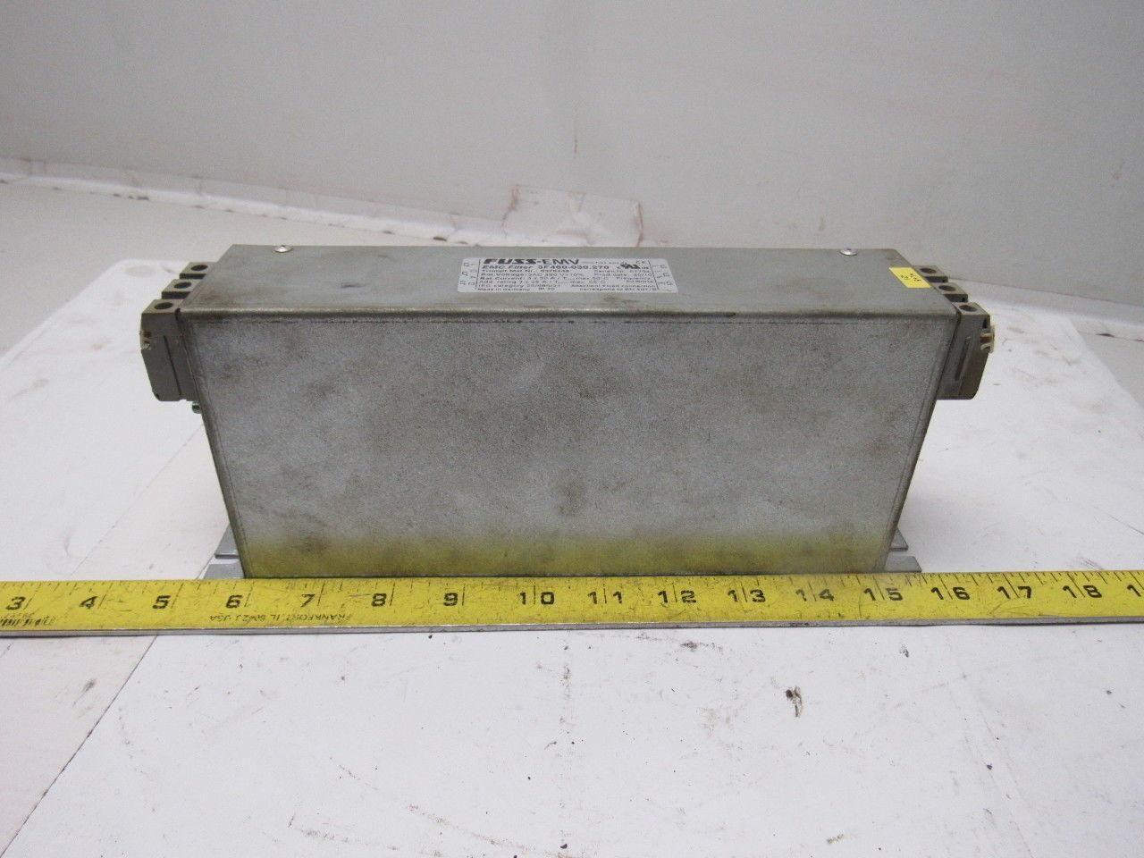 Fuss EMV 3F460-030.270 Trumpf Nr. 0370249 3AC 460V 3x30A EMI Filter