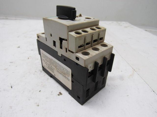 Siemens 3RV1421-1JA10 575V 10Hp 7-10A Trip Range Manual Motor Starter