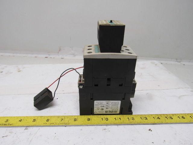 Siemens 3RT1034-3BB40 690V 30Hp Motor Starter Contactor 24VDC Coil