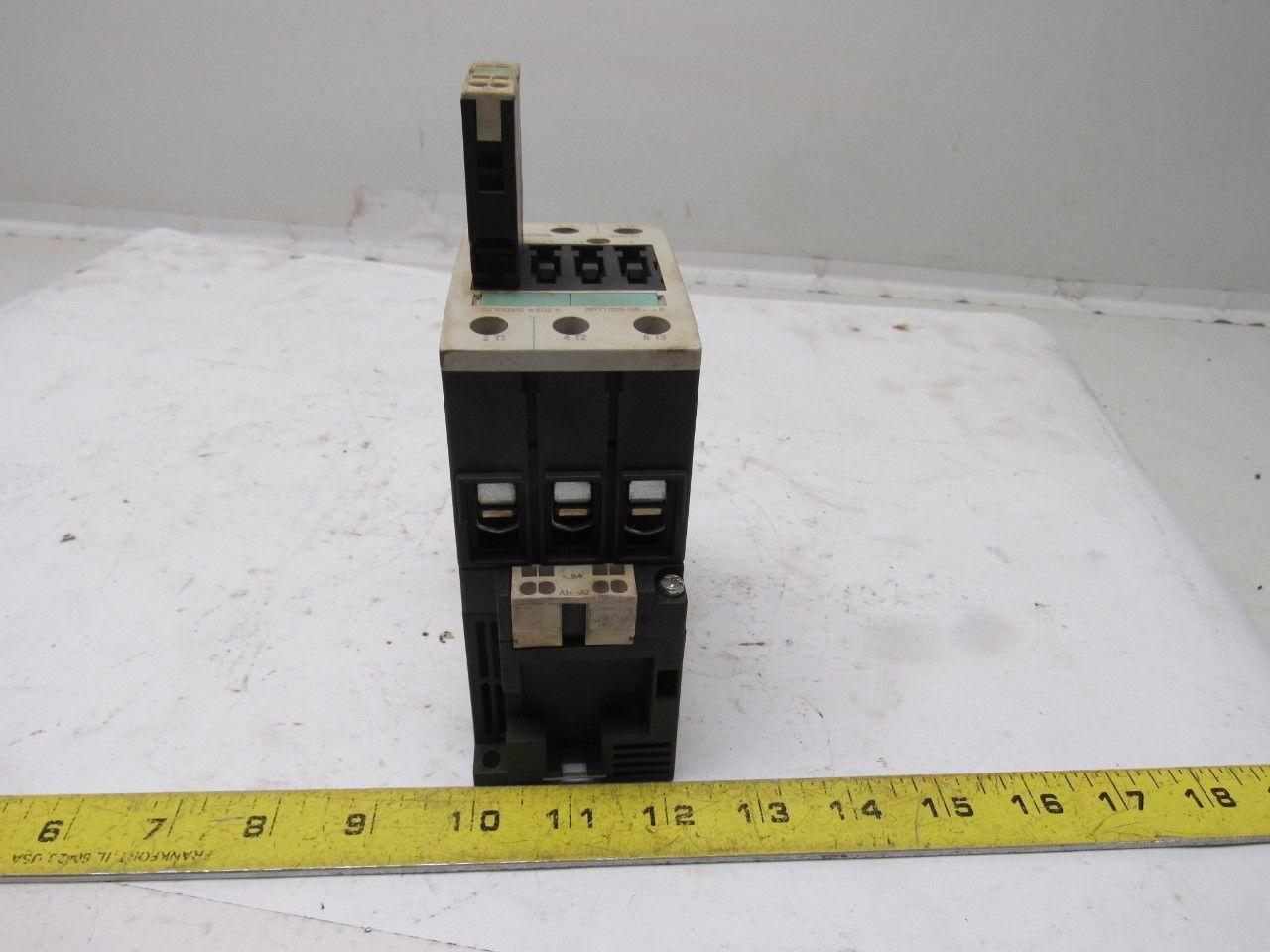 Siemens 3RT1035-3BB40 690V 40Hp Motor Starter Contactor 24VDC Coil
