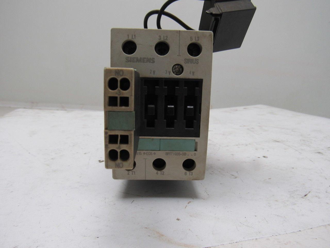 Siemens 3RT1035-3BB40 690V 40Hp Motor Starter Contactor 24VDC Coil