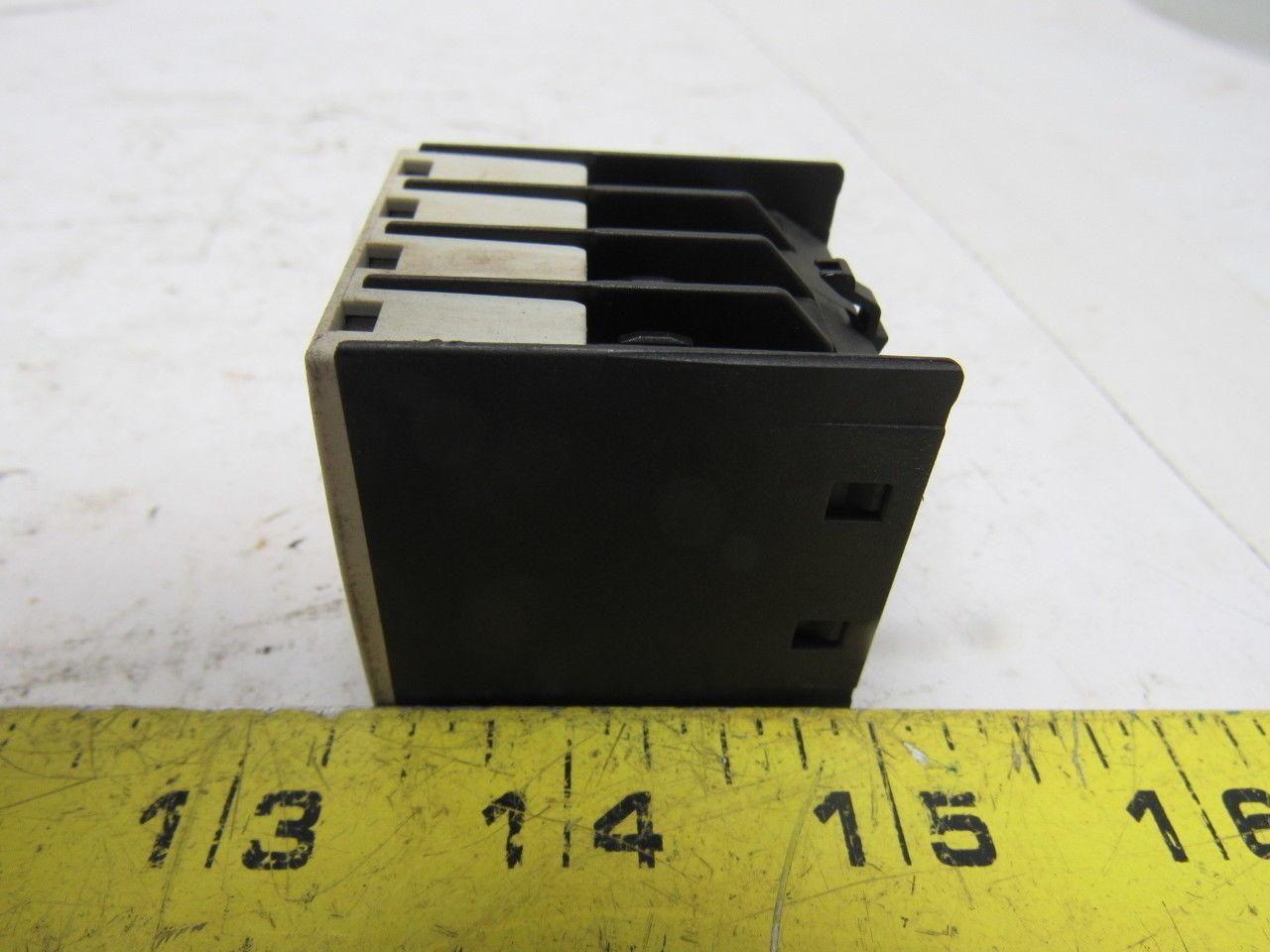 Siemens 3RH1911-2HA22 10A 240V Auxiliary Contact Lot Of 3