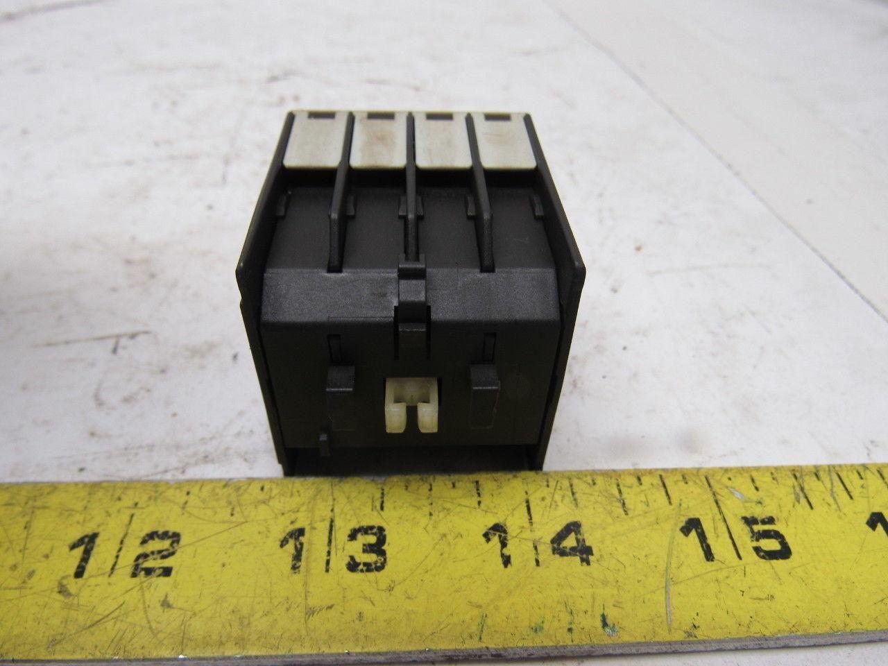 Siemens 3RH1911-2HA22 10A 240V Auxiliary Contact Lot Of 3