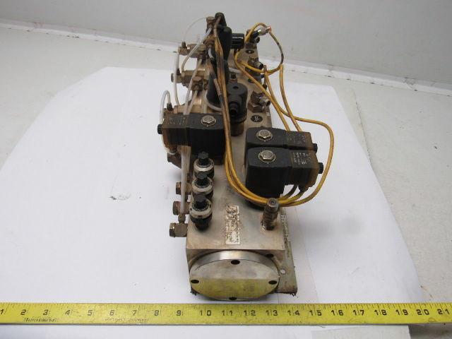 Witt Gasetechnik KM 40.3 Trumpf 3 Part Gas Mixing Manifold N2 CO2 HE 24V Coil