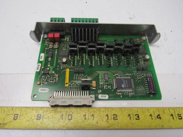 Bosch 1070083385-105 077419-1017 A 24V-2A Termination Card