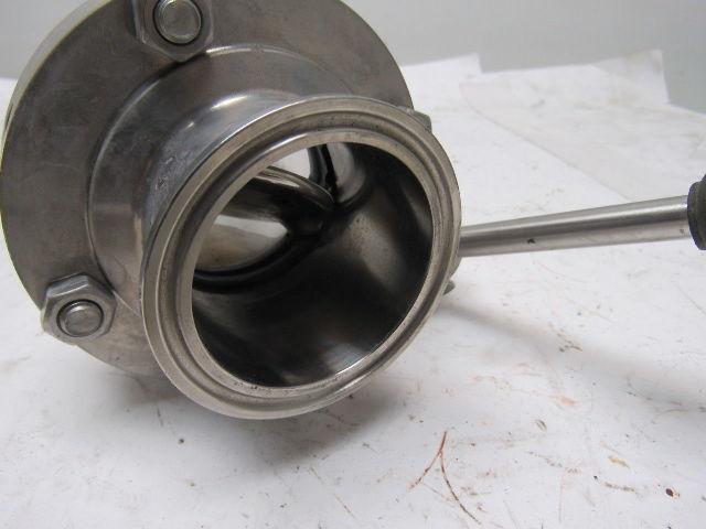 Alf Laval LKB-F 2-1/2" Butterfly Valve Manual Operation Locking Handle