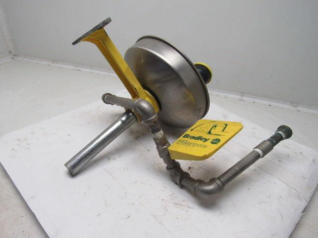 Bradley Stainless Steel Wall Mount Emergency Eye Wash Sink Station
