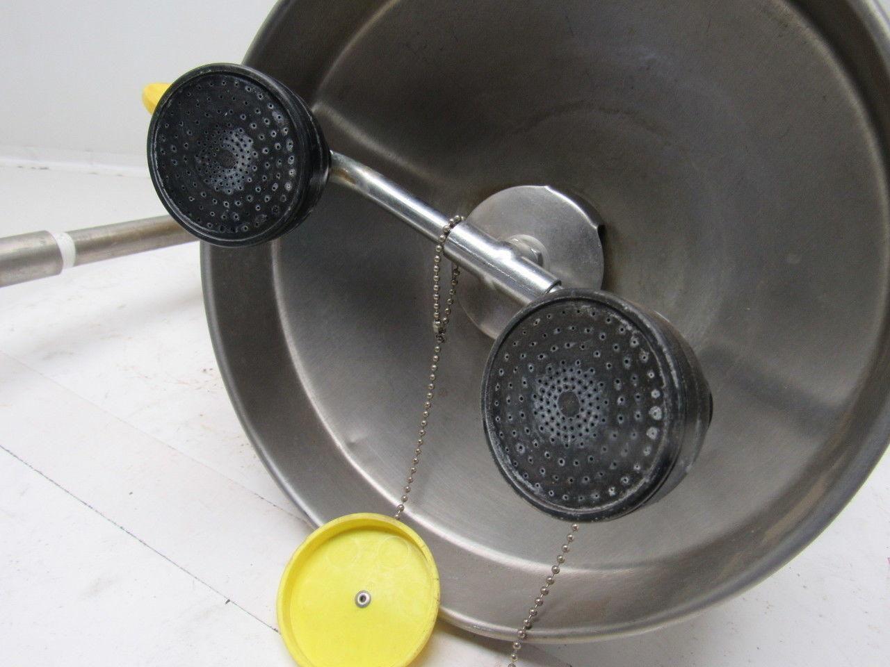 Bradley Stainless Steel Wall Mount Emergency Eye Wash Sink Station