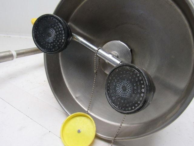 Bradley Stainless Steel Wall Mount Emergency Eye Wash Sink Station