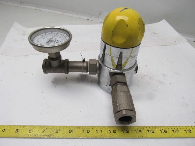 Armstrong 3/4" Port Adjustable Hot Cold Liquid Mixing Valve