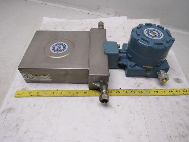 Micro Motion F025S319SIAUEZZZZ 20-30 VDC Mass Flow Meter Transmitter 1450 PSI