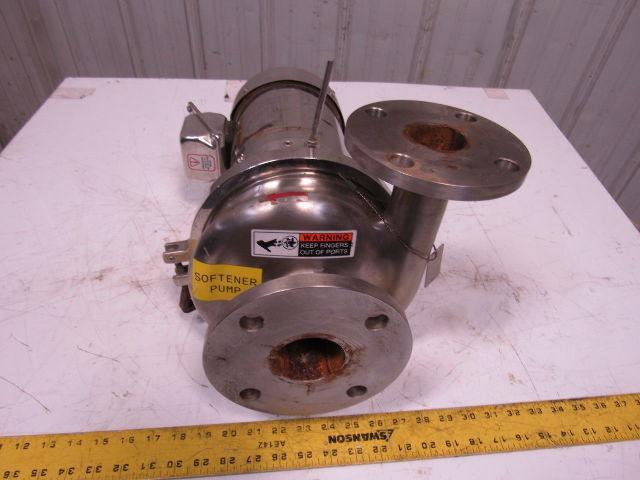 Sterling XBY154PJA 2-1/2" x 2" 1-1/2Hp 208-230/460V Sanitary Centrifugal SS Pump