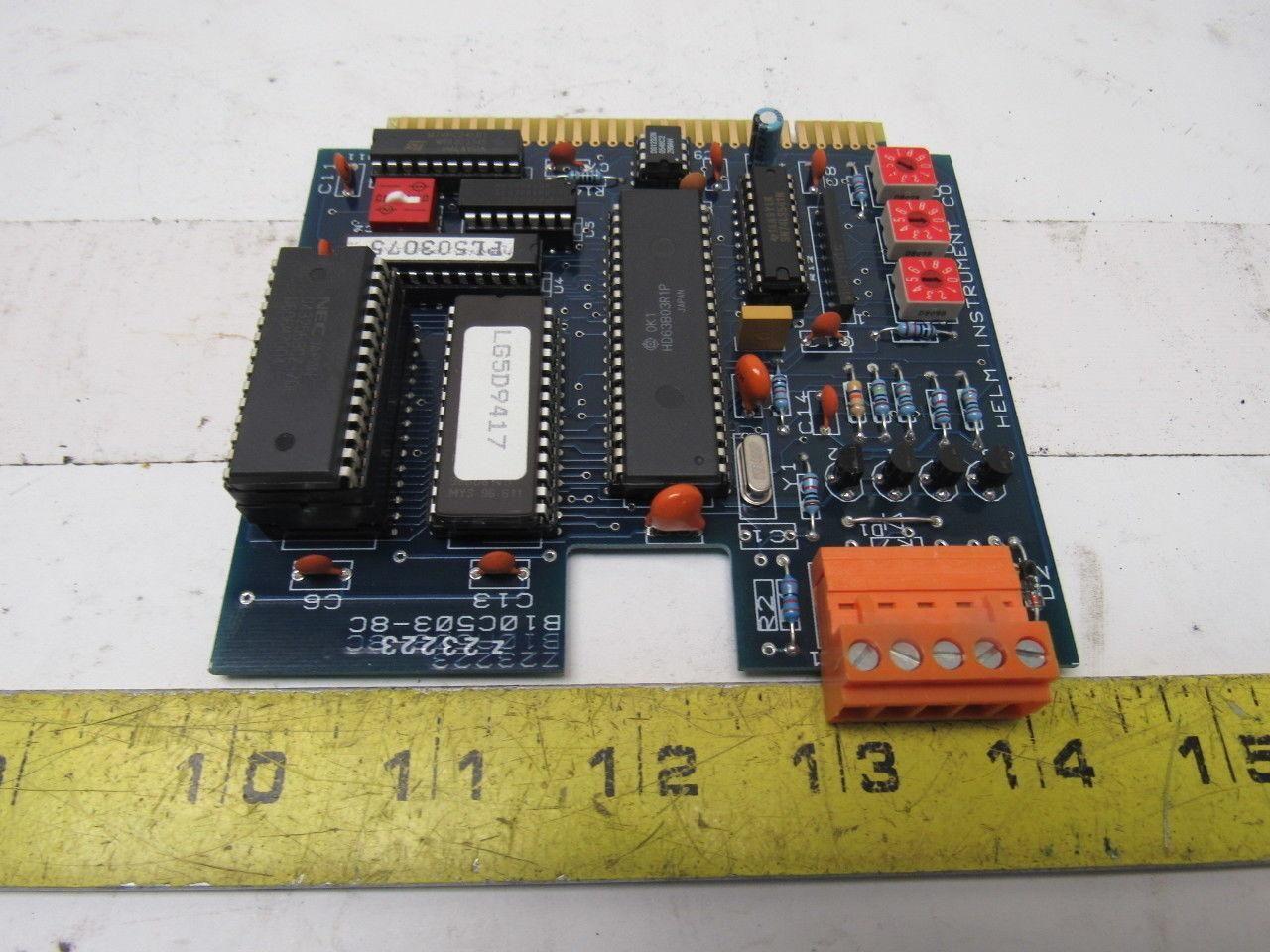 Helm Instrument B10C503-8C B10A503-8S Circuit Board Z23223