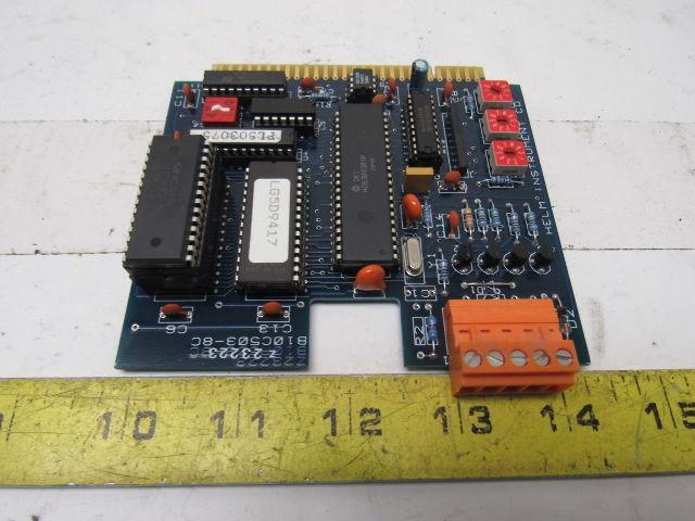 Helm Instrument B10C503-8C B10A503-8S Circuit Board Z23223