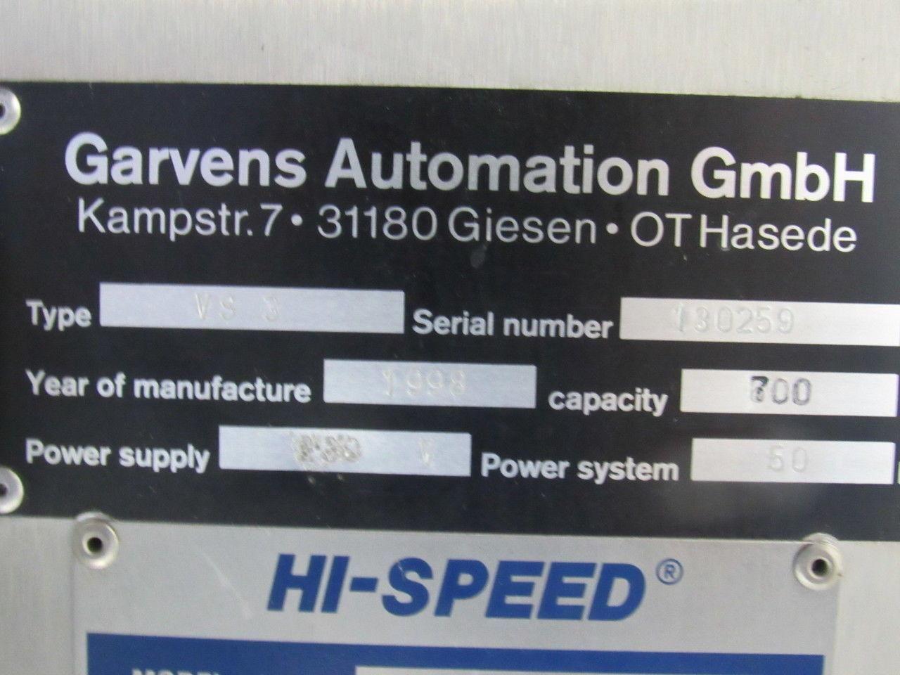 Garvens Automation VS3 700G Capacity Weight Checker Scales