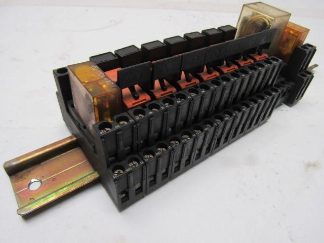 Schrack RTE24024 16A 250VAC PCB Relay 24VDC Coil 7 W/ Sockets Extras