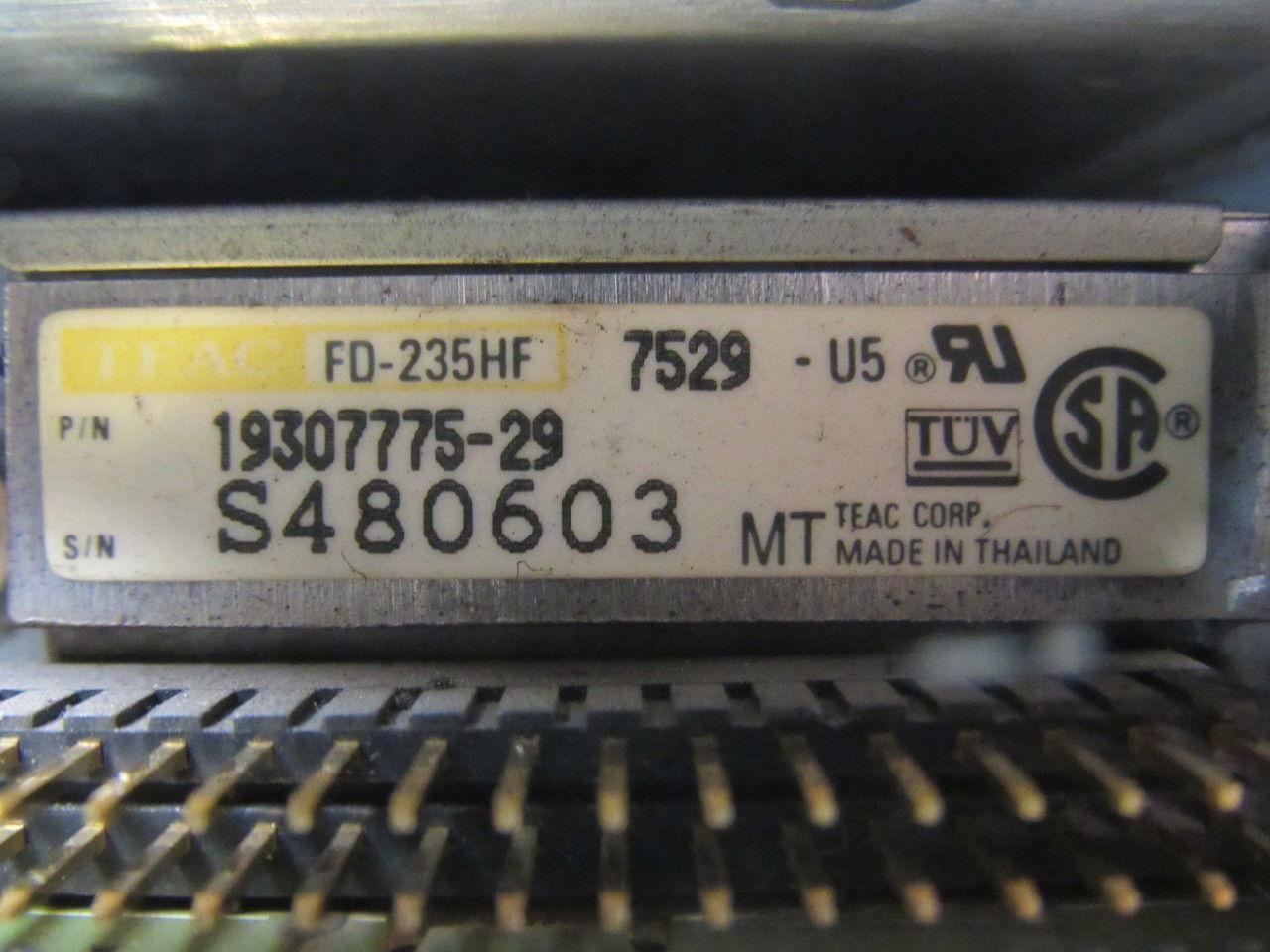 TEAC 19307775-29 3-424-2128A REV B Floppy Disk Diskette Drive CNC Machine