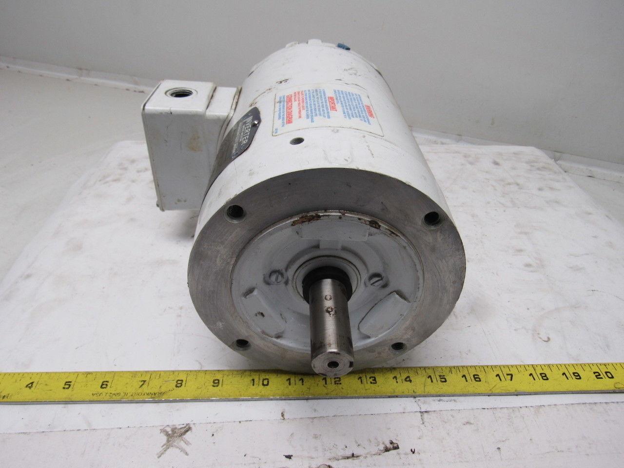 Baldor IDWNM3546T 1Hp Electric Motor Washdown 230/460V 3Ph 143TC Frame 1750 RPM