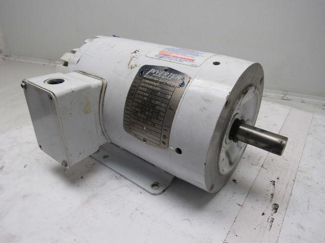 Baldor IDWNM3546T 1Hp Electric Motor Washdown 230/460V 3Ph 143TC Frame 1750 RPM