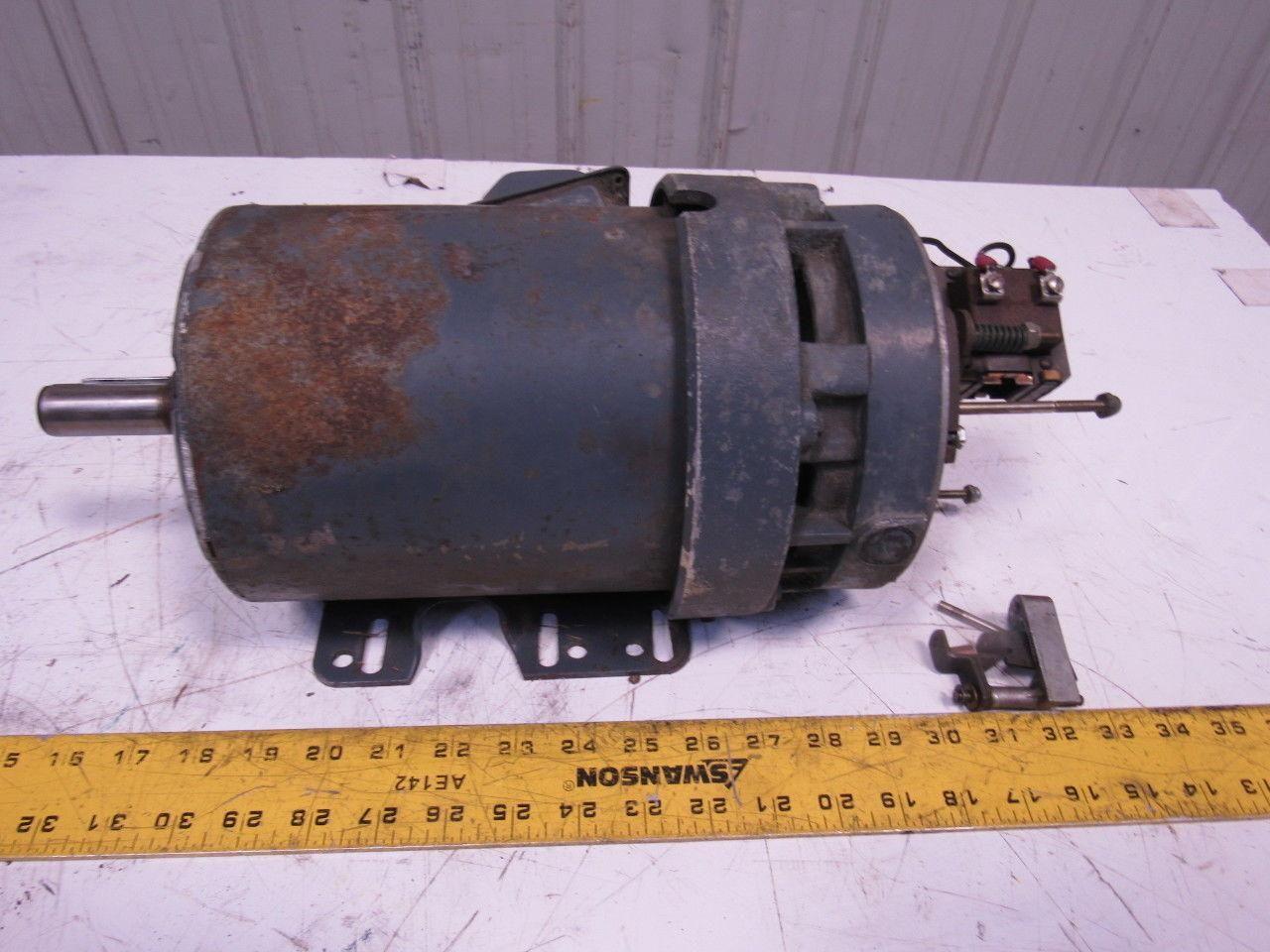 General Electric 5K43MG8090 1Hp 1725RPM 230/460V 7/8" Shaft Motor W/ Brake Parts