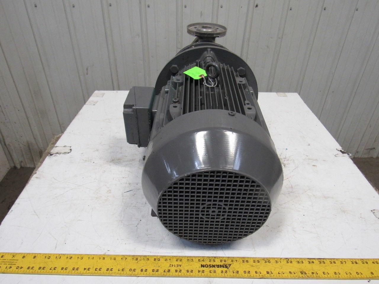 Brook Hansen WD160LH 25Hp 3520RPM 480V Motor W/SS Flange Centrifugal Pump Head