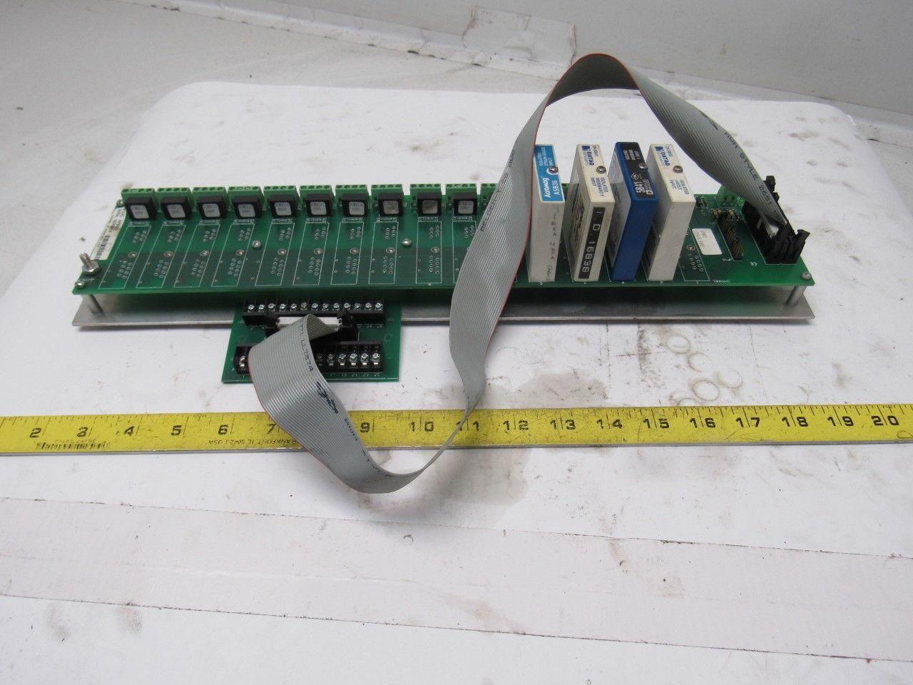 Acromag APB01 16 Channel 8 I/O Rack Mount Module PLC Circuit Board Chassis