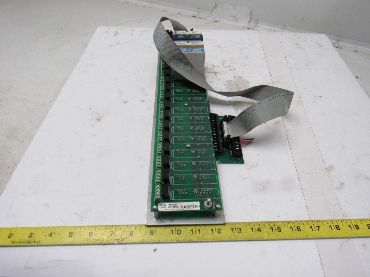 Acromag APB01 16 Channel 8 I/O Rack Mount Module PLC Circuit Board Chassis