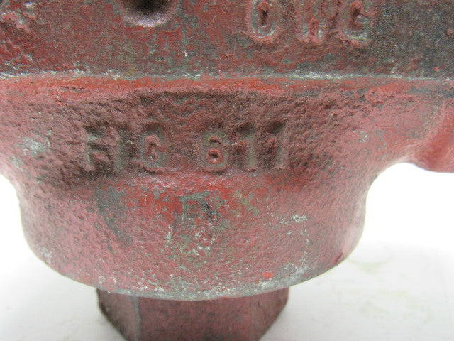 Homestead Fig 611 1-1/2" NFPT Lubricated Valve 150 SWP 200 OWG