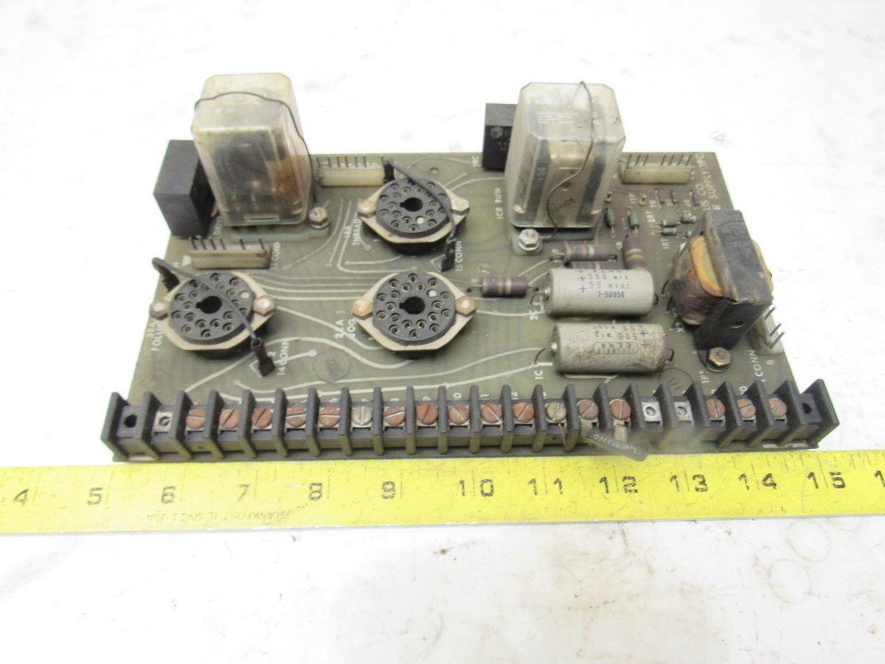 Louis Allis 5Y902-0100 Relay & Power Supply Circuit Board