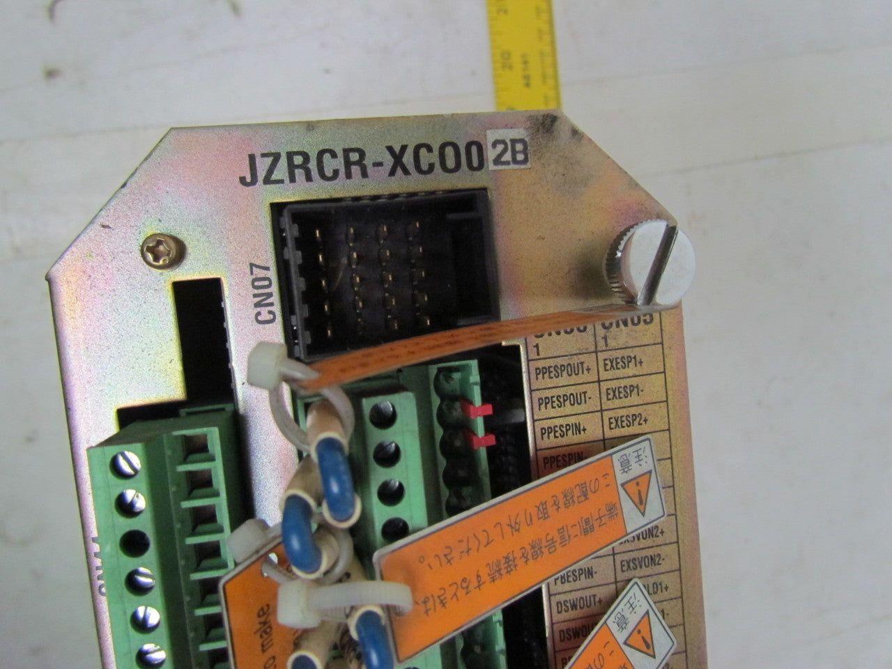 Yaskawa JZRCR-XC002B Motoman Robot Controller Servo Module