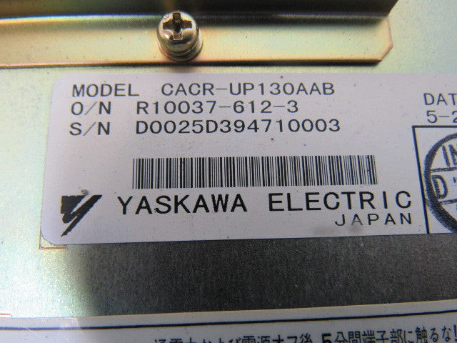Yaskawa CACR-UP130AAB Motoman Servo Pack Controller For UP130 UP165 Robot