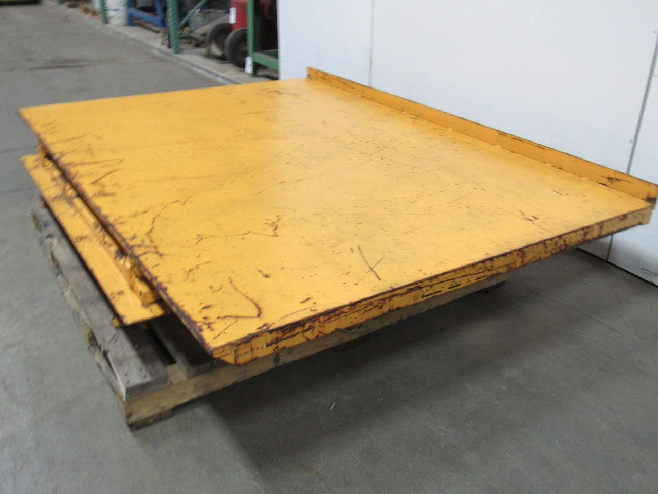 Econo Lift 3000Lb Scissor Lift 26° Tilt Table 100x72" 12-3/8" to 47-3/8"
