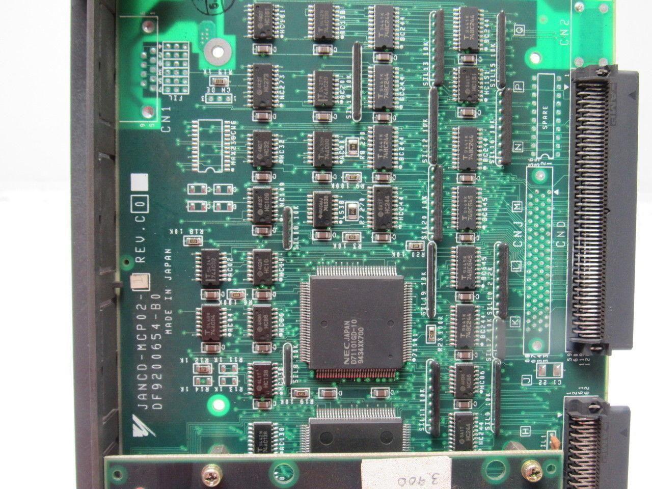 Yaskawa JANCD-MCP02-1 Rev. C0 DF9200654-B0 Motoman Circuit Board Card