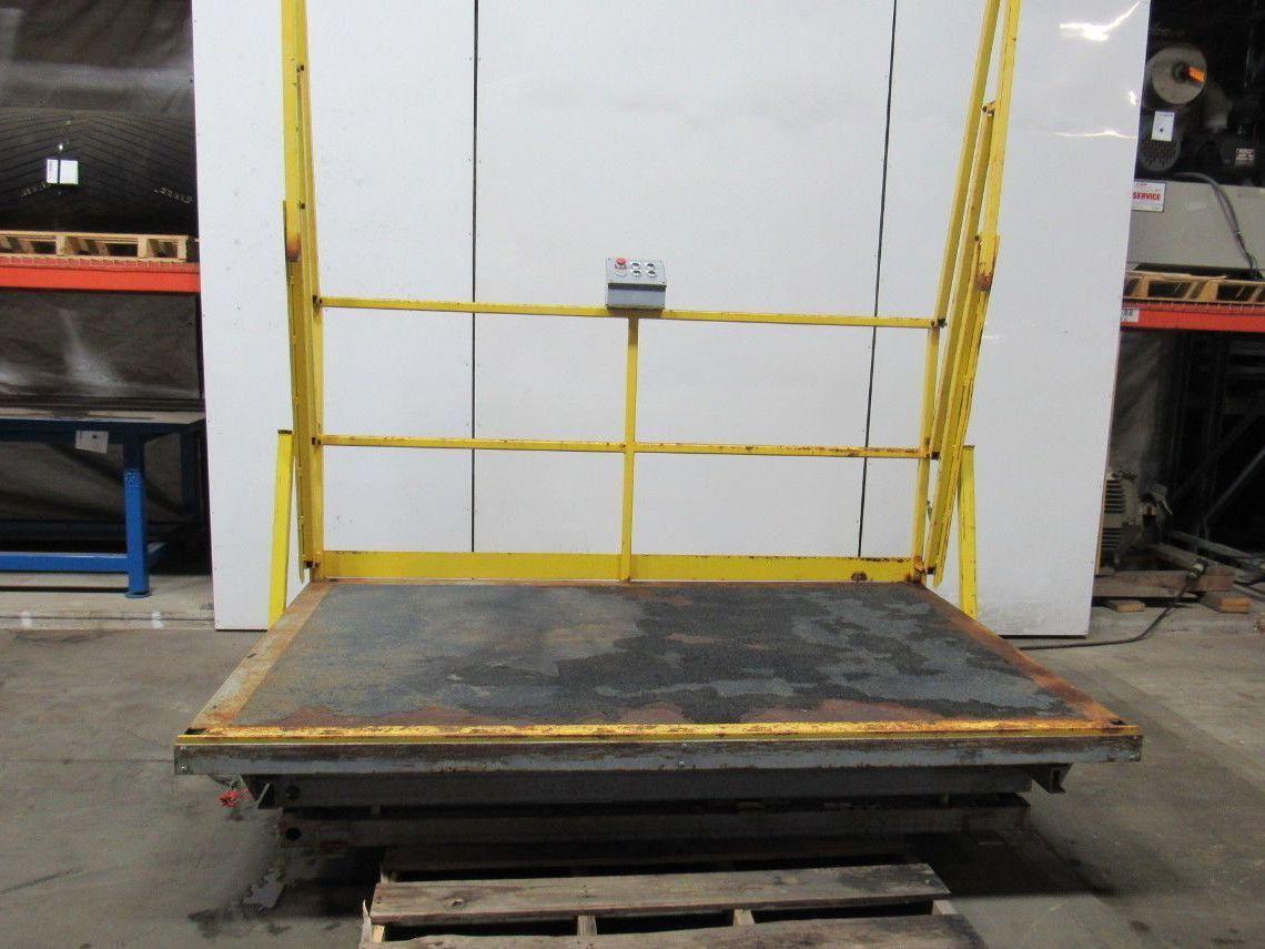 American Lifts T1-60-040 2000LB Cap Scissor Dock Lift 96x60" Top 24" Side Slide