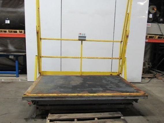 American Lifts T1-60-040 2000LB Cap Scissor Dock Lift 96x60" Top 24" Side Slide