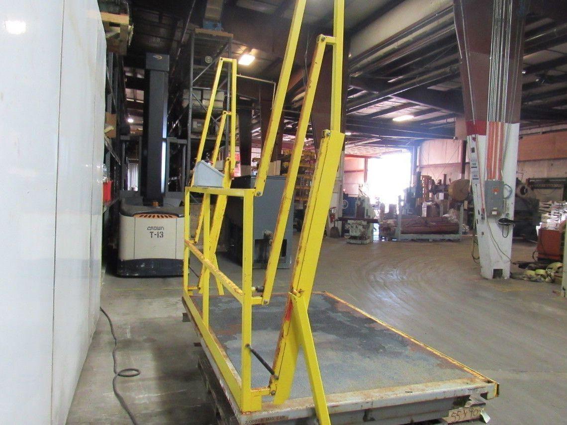American Lifts T1-60-040 2000LB Cap Scissor Dock Lift 96x60" Top 24" Side Slide