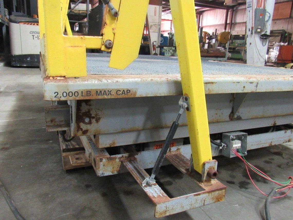 American Lifts T1-60-040 2000LB Cap Scissor Dock Lift 96x60" Top 24" Side Slide