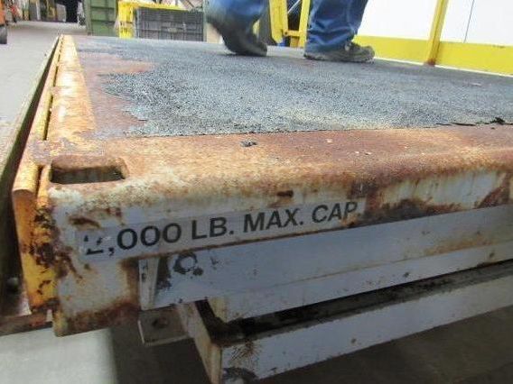 American Lifts T1-60-040 2000LB Cap Scissor Dock Lift 96x60" Top 24" Side Slide